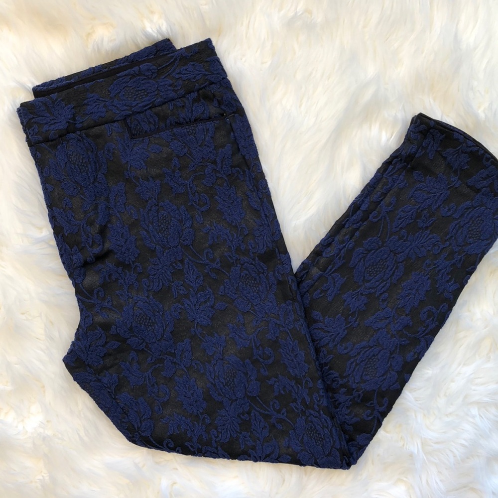 NEW Soft Surroundings Shimmer Paisley Pants
